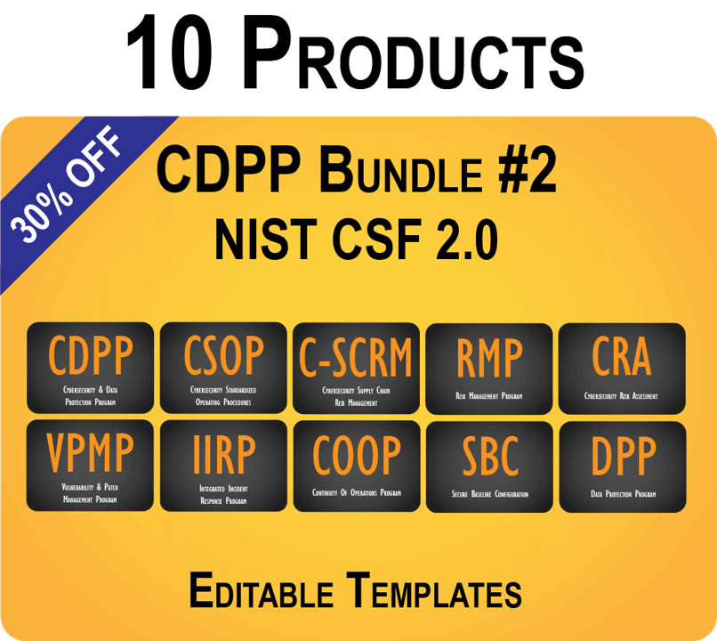 NIST CSF compliance documentation