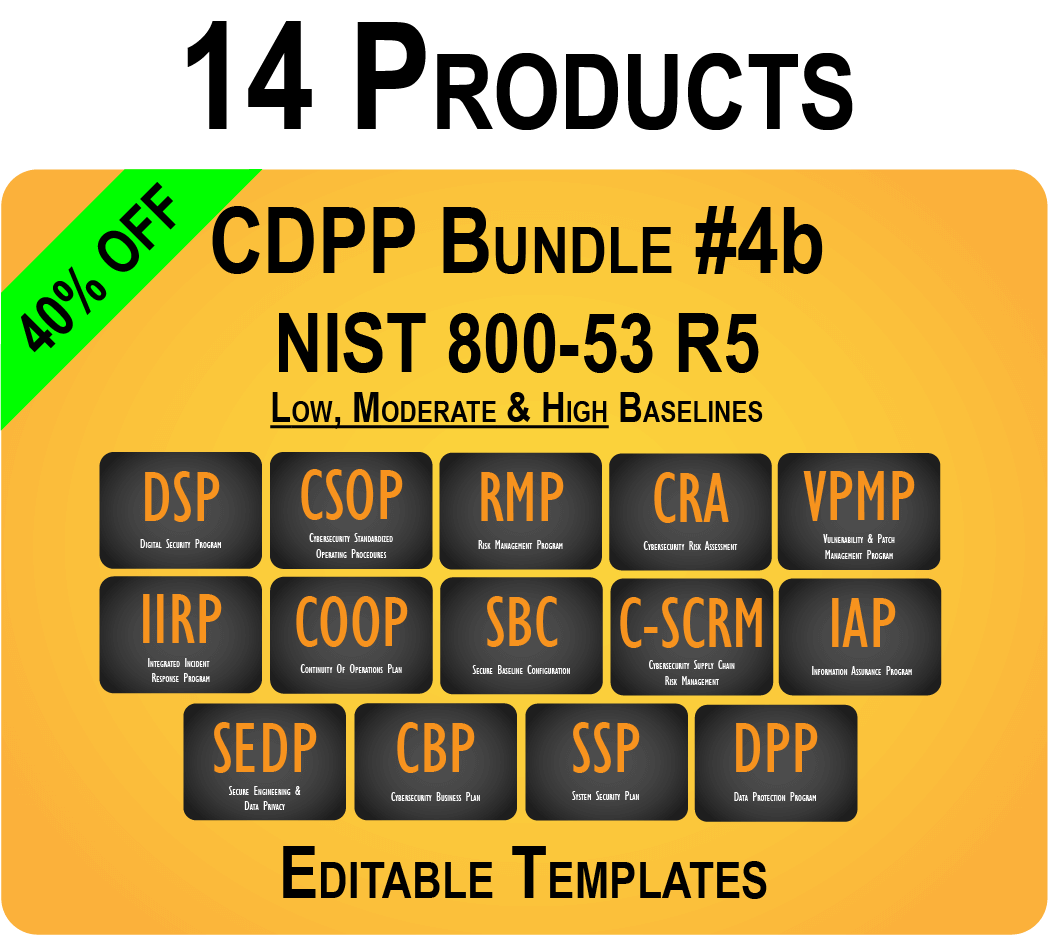 editable NIST 800-53 LM compliance documentation templates